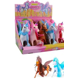 Hračky - figprky zvierat MADE - Kôň Pegas príslušenstvom, 21 x 6 x 19 cm, Mix Produktov