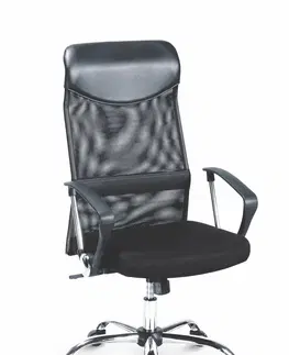 Kancelárske stoličky HALMAR Vire kancelárska stolička s podrúčkami čierna