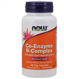 Vitamíny B NOW Foods Co-Enzyme B-Complex 60 kaps.