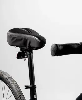 bicykle Poťah na sedlo s pamäťovou penou 500 veľkosť L čierne