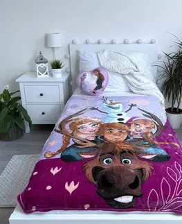 Detské deky Jerry Fabrics Detská deka Frozen Family 03, 100 x 150 cm