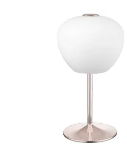Lampy    148001 - Stolná lampa ARAGON 3xG9/3W/230V biela/rose gold 