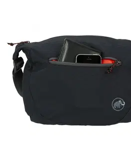 Cestovné kufre Taška cez rameno Mammut Shoulder Bag Round 4 l Black
