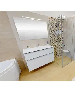 Sprchovacie kúty MEREO - Sedátko do sprchy, duroplast, biele CSS121