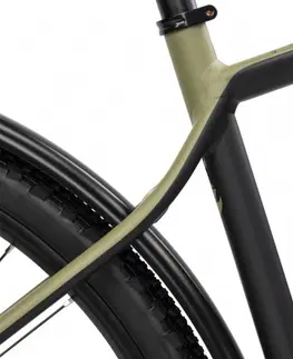 Bicykle Gravel bicykel Ghost Asket Essential EQ AL - model 2024 Black/Green - XL (22", 185-200 cm)