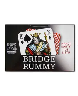 Hračky spoločenské hry - hracie karty a kasíno HRACÍ KARTY - Bridge Rummy