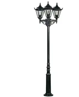 Verejné osvetlenie Albert Leuchten Štýl vidieckeho domu stĺpové svietidlo 756 S, 3pl