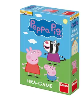 Hračky spoločenské hry pre deti DINO - PePa Pig detská hra