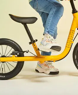 cyklistick Detské odrážadlo Run Ride 900 12-palcové hliníkové žlté