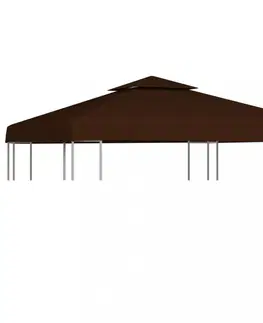 Príslušenstvo k altánom Náhradná strecha na altánok 310 g / m² 3 x 3 m Dekorhome Tehlová