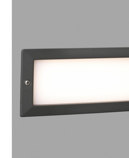 LED osvetlenie FARO Barcelona FARO 72092 - LED Vonkajšie zápustné svietidlo STRIPE-2 LED/5W/230V IP54 