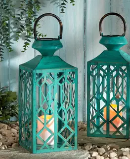 Drobné dekorácie a doplnky Solárna lampa so sviečkou