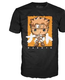 Zberateľské figúrky Funko Pop! Tees: Naruto Shippuden - Naruto T-Shirt (XL)