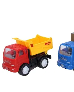 Hračky - dopravné stroje a traktory WIKY - Nákladné auto na spätné naťahovanie 11,5cm