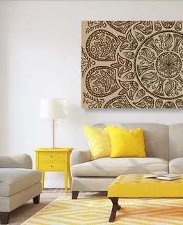 Obrazy Feng Shui Obraz Mandala s abstraktným prírodným vzorom