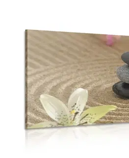 Obrazy Feng Shui Obraz Zen kamene v piesku