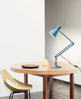 Stolové lampy na písací stôl Anglepoise Stolová lampa Anglepoise Typ 75 Margaret Howell modrá