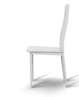 Jedálenské stoličky a kreslá Jedálenská stolička COLETA NOVA Tempo Kondela Sivá