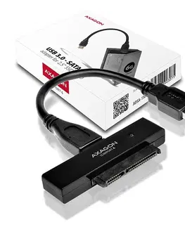 Výmenné kity a boxy Vysokorychlostný adaptér Axagon ADSA-1S6 USB 3.0 - 2.5" HDD SATA ADSA-1S6