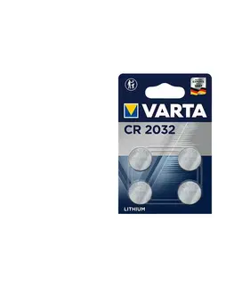 Predlžovacie káble VARTA Varta 6032101404 - 4 ks Líthiová batéria gombíková ELECTRONICS CR2032 3V 