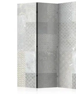 Paravány Paraván Tiles Dekorhome 135x172 cm (3-dielny)
