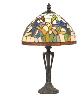 Stolové lampy Artistar Stolová lampa Elanda v štýle Tiffany, 40 cm