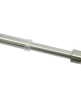 Závesy Vitrážna tyčka 10 mm Valec ušľachtilá oceľ, 60 - 85 cm