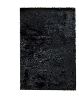 Moderné koberce Koberec Shaggy Oslo 0,8/1,5 RS-PV černý