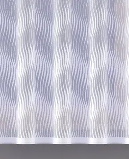 Záclony Hotová záclona alebo balkónový komplet, EPONA, biela 280 x 150