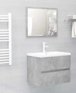 Kúpeľňové skrinky Skrinka pod umývadlo 60 cm Dekorhome Biela