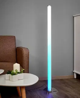 Stojacie lampy Globo Efektívna stojaca LED lampa Ilani RGB