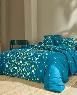 Bavlnené Bavlnená posteľná bielizeň Bublinky