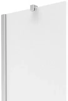 Sprchové dvere MEXEN/S - Next vaňová zástena FIX 50 x 150 cm, dekor, chróm 895-050-000-00-30-01