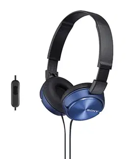 Slúchadlá Sony MDR-ZX310AP slúchadlá s handsfree, modrá