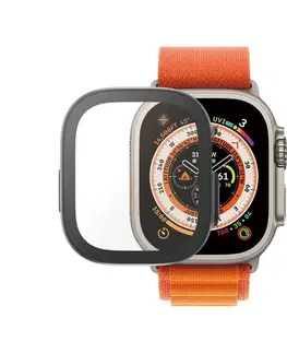 Ochranné fólie pre mobilné telefóny Ochranné temperované sklo PanzerGlass pre Apple Watch Ultra 49 mm, priesvitné 3678