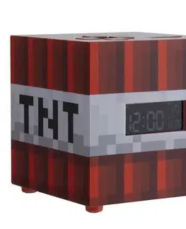 Hodiny Hodiny s budíkom TNT (Minecraft) PP8007MCF