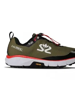Dámska obuv Salming Trail Hydro Shoe Women Beige / Black 7 UK
