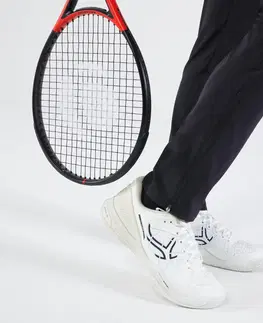 bedminton Pánske tenisové nohavice Essential čierne