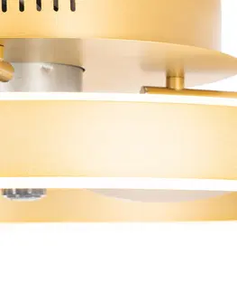 Stropne ventilatory Stropný ventilátor mosadzný vrátane LED s diaľkovým ovládaním - Maddy