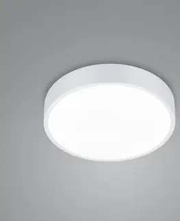 Stropné svietidlá Trio Lighting LED stropné svietidlo Waco, CCT, Ø 31 cm, matná biela