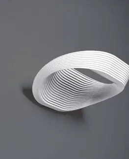 Nástenné svietidlá Cini & Nils Cini&Nils Sestessa - biele nástenné svietidlo LED, 33 cm