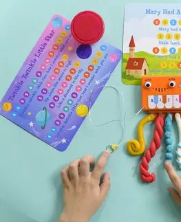 Kreatívne a výtvarné hračky MAC TOYS - Piáno z modelíny