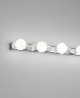 Nástenné svietidlá Helestra Helestra Lis zrkadlové LED svietidlo, 4-plameňové