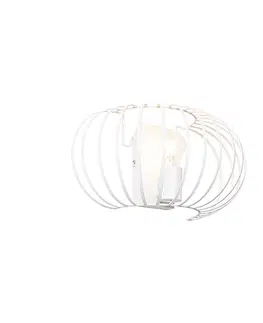 Nastenne lampy Dizajnové nástenné svietidlo biele 39 cm - Johanna