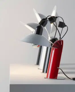 Nástenné svietidlá Stilnovo Stilnovo Lampiatta LED stena/stolová lampa červená