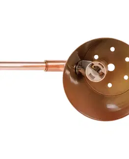 Lampy Stolná lampa, kov/rose gold, FABEL