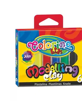 Kreatívne a výtvarné hračky PATIO - Colorino plastelína 6 farieb