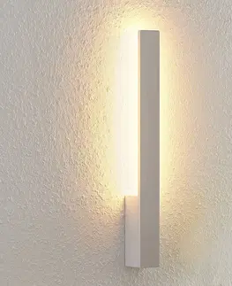 Nástenné svietidlá Arcchio Nástenné svietidlo Arcchio Ivano LED, 42,5 cm, biela