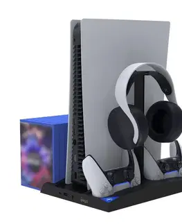 Gadgets Dokovacia stanica iPega P5013 pre PlayStation 5, Dualsense a Pulse 3D, rozbalený, záruka 24 mesiacov PG-P5013