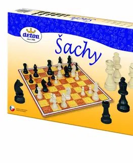 Hračky rodinné spoločenské hry DETOA -  Šachy spoločenská hra